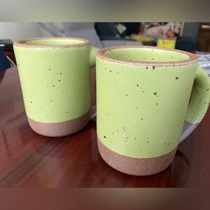 East Fork pottery mugs